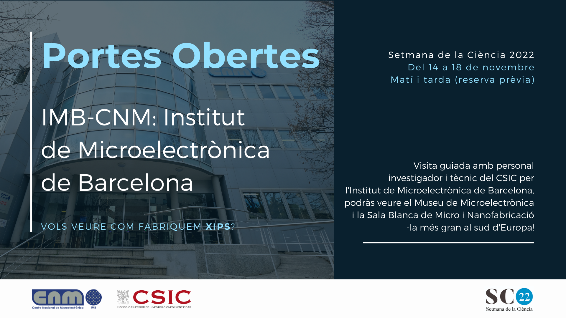 Portes Obertes IMB-CNM