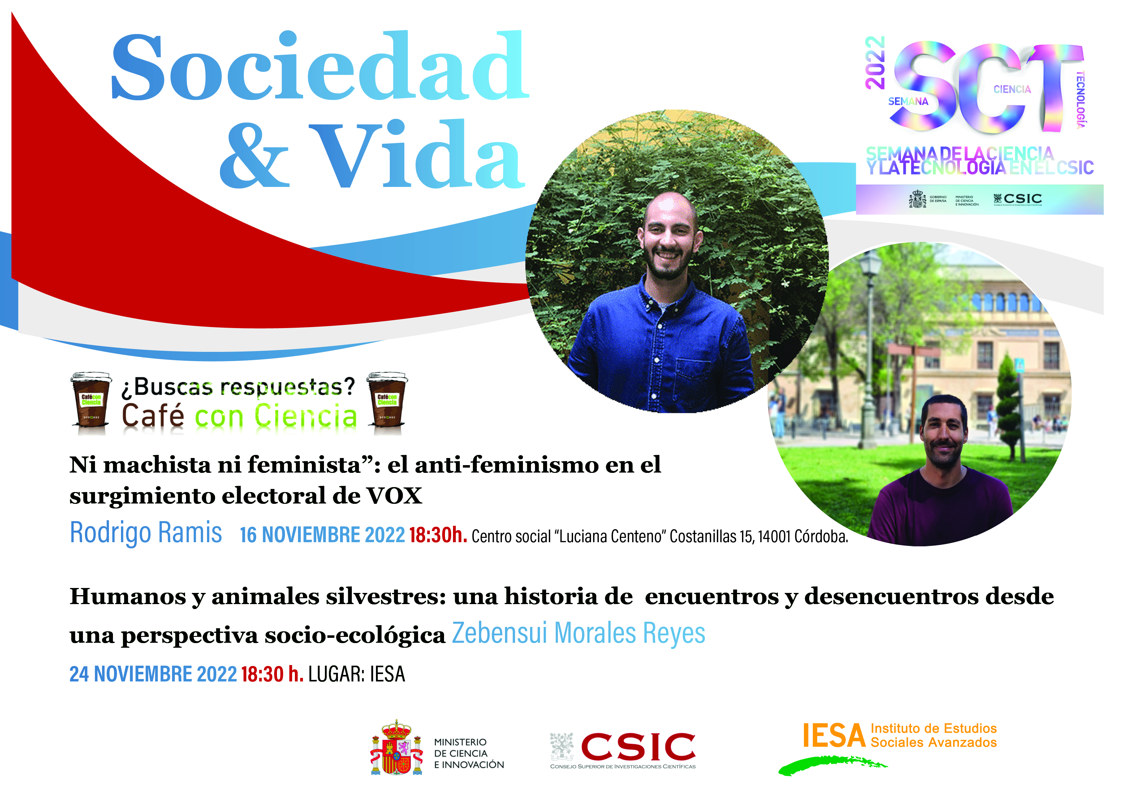 Actividades de la Semana de la ciencia de IESA e IAS