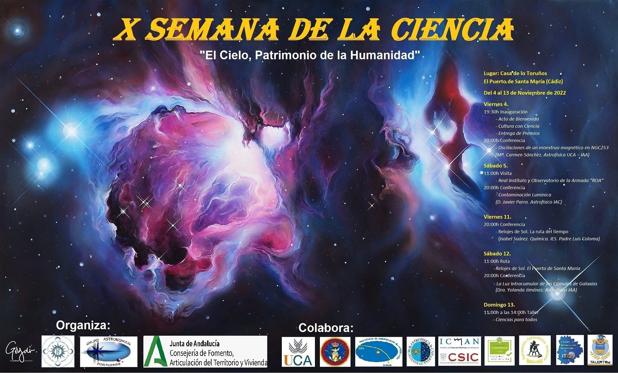 X Semana de la Ciencia Códice