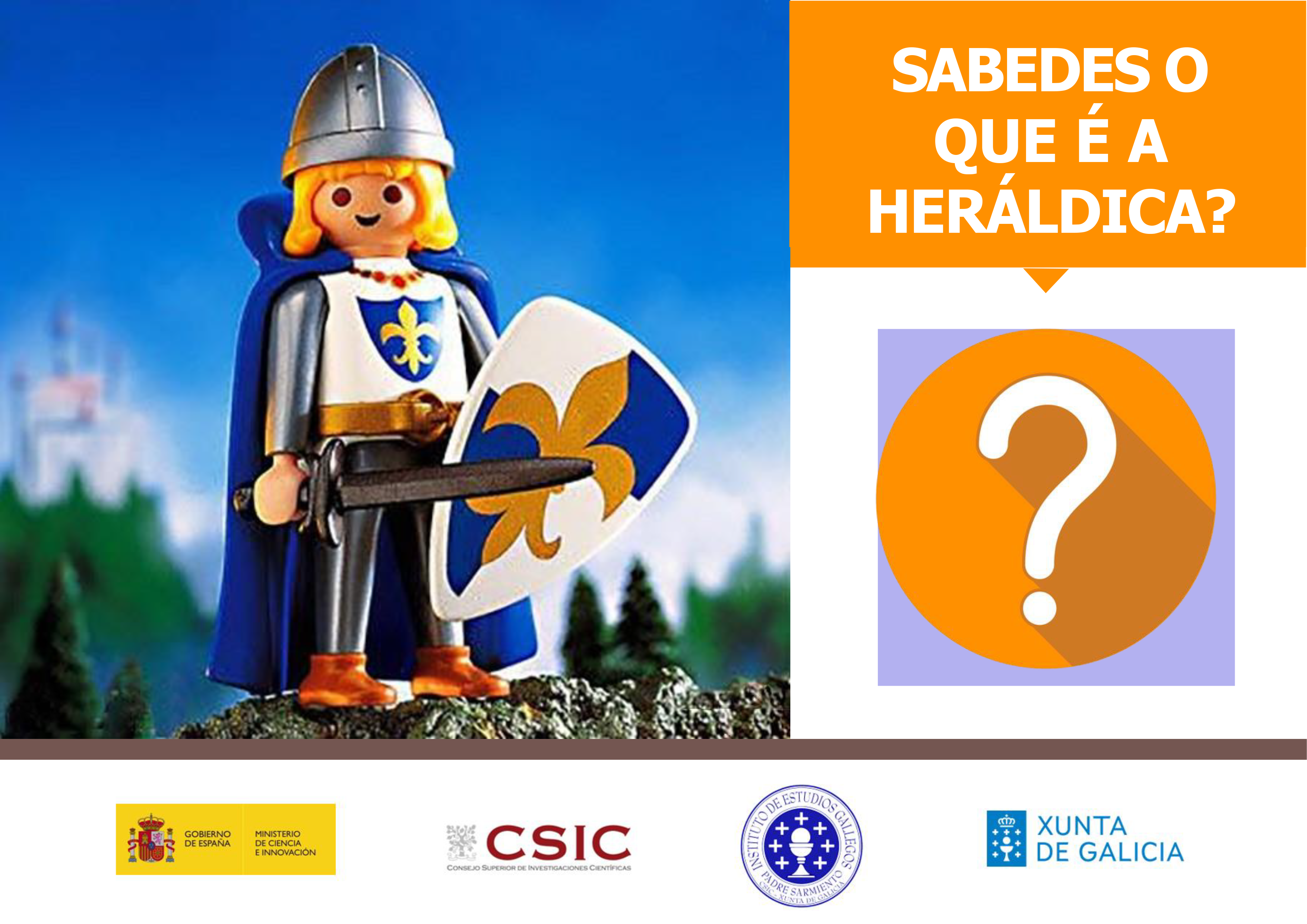 Identificación de un personaje por medio de su escudo heráldico en la actualidad